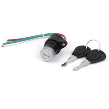 Ignition Inicio 3-Wire motocicleta eléctrica Interruptor con Llave Cerradura