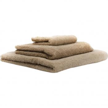 Toallas de baño tamaño 70x140 cm, color tierra, paquete de 3 unidades