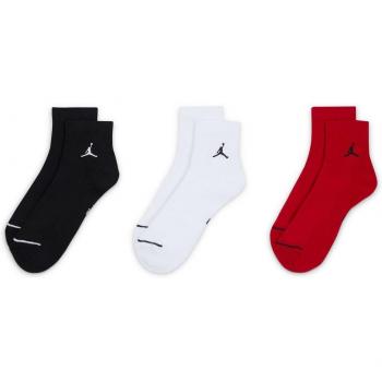 Pack de 3 pares de calcetines Everyday Jordan Unisex - Negro - Talla: 43-46