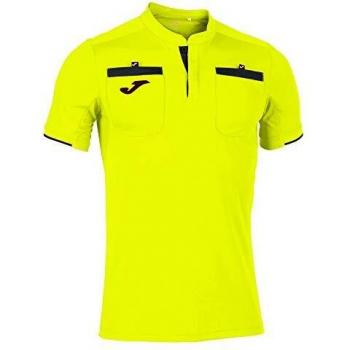 Joma Fluorescent Yellow Short Sleeve Referee Jersey