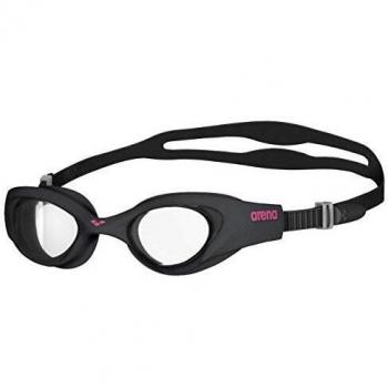 Gafas de Natación Arena The One Mujer, Lentes Grandes, Antiempañamiento y Protección UV, Puente Nasal Autoajustable, Juntas Orbit-Proof