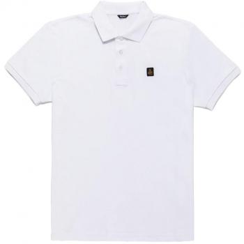 RefrigiWear White Cotton Polo Shirt - XL