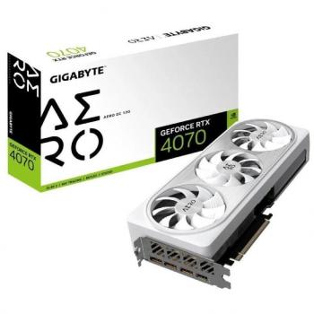 Gigabyte GeForce RTX 4070 AERO OC 12GB GDDR6X PCI Express 4.0 HDMI/3xDisplayPort DLSS3