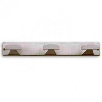 Inofix M41458 - Colgador triple blanco