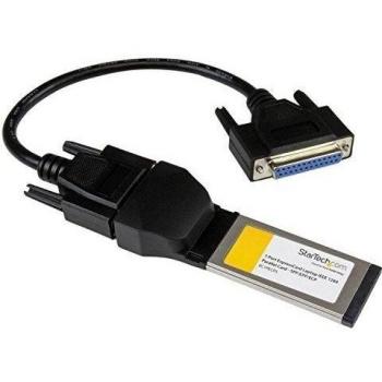 StarTech.com EC1PECPS - Adaptador tarjeta paralelo IEEE1284 de 1 puerto ExpressCard 34 mm