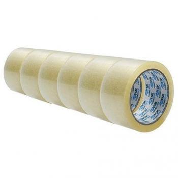 Cinta Adhesiva Transparente Ferrestock 6 pcs 50 mm x 66 m