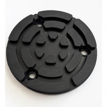Kora TP120ZM - Plato de Goma con Placa de Acero para Plataforma elevadora Zippo y Otros