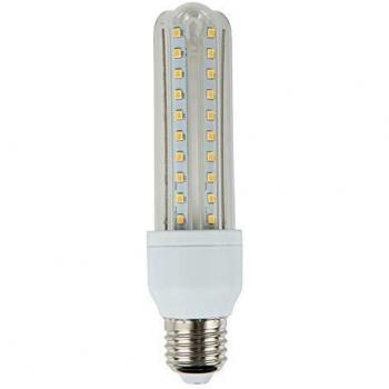 Pack de 2 Bombillas LED T3 3U, 12W, casquillo gordo E27, 960 lumen, luz calida 3000K