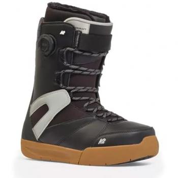 K2 Snowboards Botas De Snowboard Overdraft 2025 - Botas negras BOA, tamaño 27.5 y 42.5
