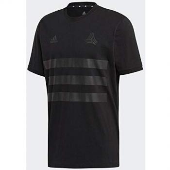 adidas Tan Heavy tee Camiseta, Hombre, Negro, L