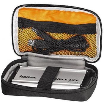 Funda para Disco Duro Externo Hama Black Bird 2.5 con Compartimento para Cable, Color Negro