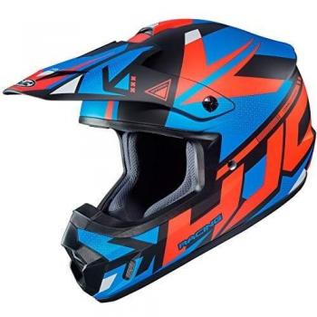 HJC CS de MX II madax Moto Off-Road/Cross Casco – mate azul naranja negro