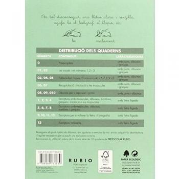 Rubio E-13 CAT - Cuaderno escritura