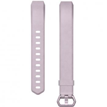 FitBit FB163LBLVS Alta HR Leather Accessory Band - Lavender/Small