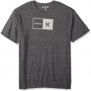 Nike M Hrly Siro Natural tee SS Camiseta, Hombre, Black Heather, M