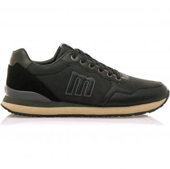Mustang - Zapatillas deportivas de hombre estilo running con cierre de cordones, puntera redonda y diseño moderno