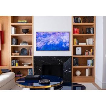 Televisor Samsung The Frame Pro 55 Neo QLED Mini LED 4K, Tecnología Sin Reflejos, Procesador NQ4 AI Gen3, Smart TV, One Connect Inalámbrico