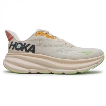 HOKA Clifton 9 Women's Beige Road Running Shoes Size 42(2/3)