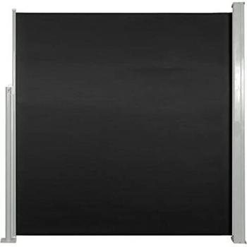 Retractable Side Awning 55x118 Black