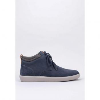 Botín plano para hombre Clarks Cambro High azul 41