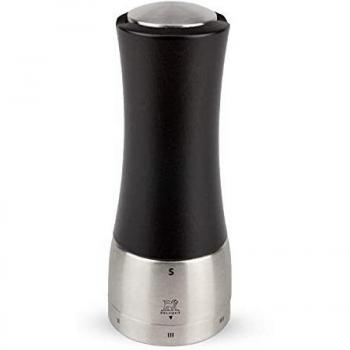 Molino de Sal Peugeot Madras 16 cm - Madera Chocolate y Acero Inoxidable u'Select