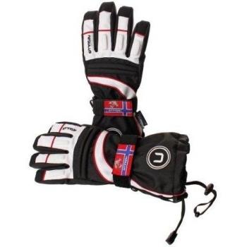 Nebulus - Guantes de esquí para hombre, tamaño 9,5 UK, color blanco / negro