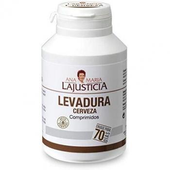 Ana Maria Lajusticia - Levadura de cerveza – 280 comprimido. Contribuye mantener un cabello sano, unas uñas fuertes y una piel tersa. Envase para 70 días de tratamiento.