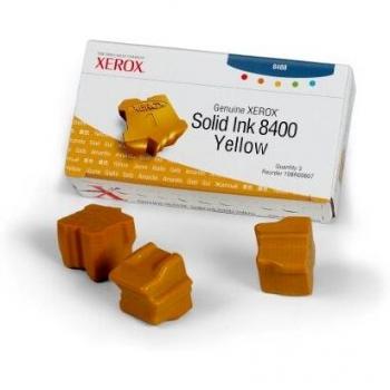 Cartucho de Tinta Sólida Original Xerox Amarillo 3 Barras (108R00607)