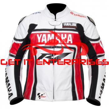 Yamaha R1 Motorbike Motorcycle Racing chaqueta de piel por GIE