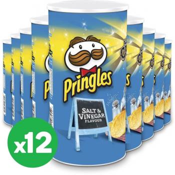 PRINGLES SALT & VINEGAR 12u