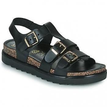Sandalia de plataforma Yokono Tunez 114 negro