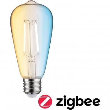 Bombilla LED Rústica E27 7W ZigBee, CCT Regulable y Tunable White