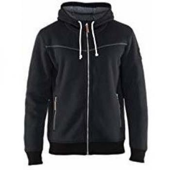 Blaklader Thermal Lined Zip-Up Hoodie - Black XXL