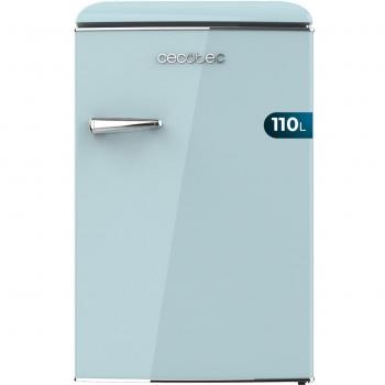 Mini Nevera Retro Cecotec 110L Blue con Tirador Cromado y Abridor de Botellines