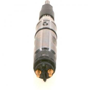 Boquilla de inyección CR electromagnética BOSCH 0 445 124 023, inyector de combustible para motores diésel, alta precisión en la atomización del combustible, diseño optimizado para eficiencia energética, compatible con sistemas de