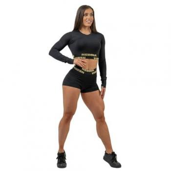 Camiseta de Manga Larga Nebbia Intense Perform Dorada Mujer - XS