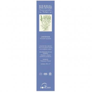Bioaroma Incienso de Lavanda Certificado - 100% Natural y Ayurvédico - Paquete de 12 Varillas