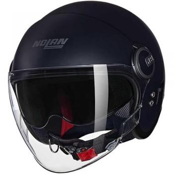 Casco Jet Nolan N21 Visor 06 Clásico Negro Mate XXS