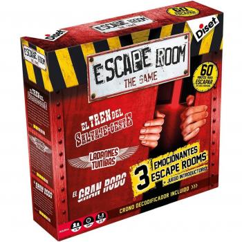 Diset - Escape Room The Game, Juego de Mesa para Adultos a Partir de 16 Años (1120200235)