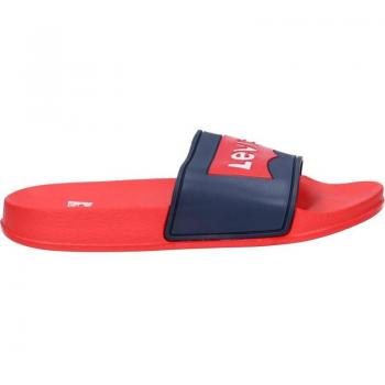 Chanclas de Niña y Niño LEVIS VPOL0060S POOL 0290 NAVY RED - Zapatilla Roja/Azul VPOL0060S-0290