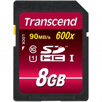 Transcend TS8GSDHC10U1 - Tarjeta de memoria SDHC de 8 GB