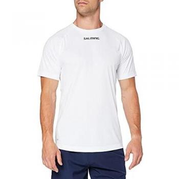 Salming tee White Camiseta Granite Game Blanco, M para Hombre
