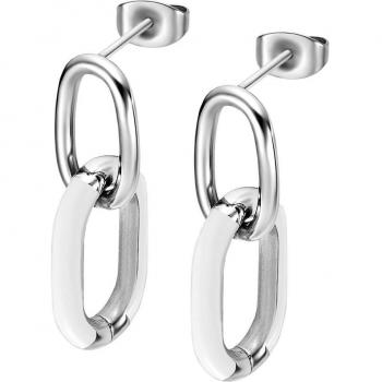 Pendientes Lotus Style LS2330-4/3 Tropical Vibes para Mujer de Acero Inoxidable 316L con Acabado Brillo