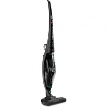 Hoover FE18ALI Freejet EVO FE18LI 2en1, Escoba y Aspirador de Mano, Batería de Litio 18V con autonomía 35min, Asa Plegable, Posición Parking, Color Negro y Azul, 0.6 litros, Verde