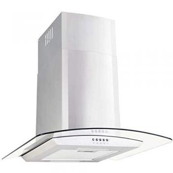 Campana extractora de pared 60 cm acero inoxidable 756 m³h LED
