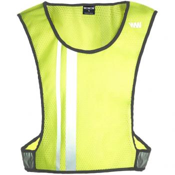 Wowow Dark 3.0 - Reflector de running, color amarillo, talla L