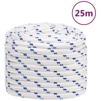 Cuerda de barco polipropileno blanca 20 mm x 25 m