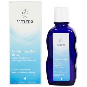 Leche Limpiadora Facial Suave con Extracto de Hamamelis 100 ml | Weleda