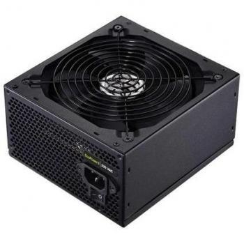 TooQ Ecopower II - Fuente de Alimentación ATX 600W con PFC Activo y Cooler Silencioso de 14cm, Color Negro