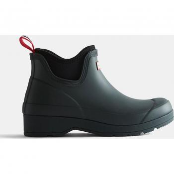 Botas de agua Hunter Play Chelsea para mujer en color verde